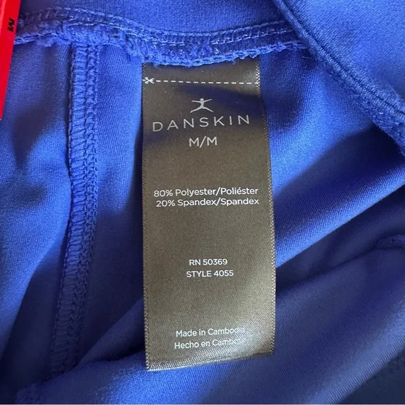 Danskin Blue Performance Leggings - Picture 8 of 10